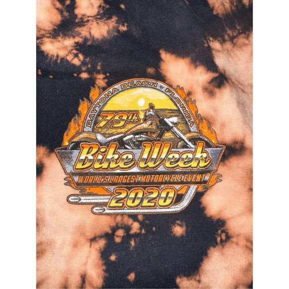2020 79th Daytona Bike Week Bleached Tee - Picture 4 of 5